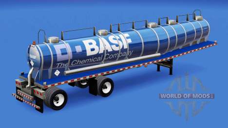 La piel de BASF para el tanque de químicos para American Truck Simulator