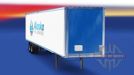 La piel de Alaska de Servicios de Combustible en para American Truck Simulator