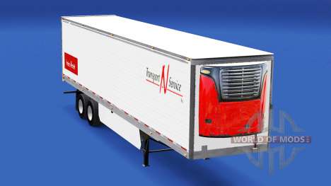 La piel de Transporte N v2 de Servicio.0 en el s para American Truck Simulator