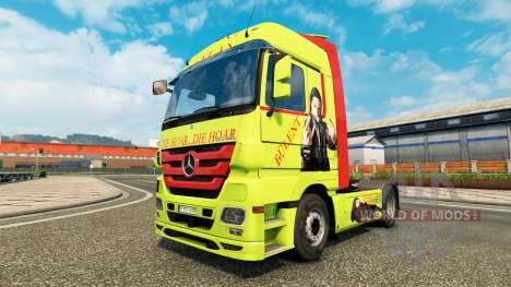 La piel Bulent Ceylan en camión Mercedes-Benz para Euro Truck Simulator 2