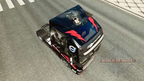 Piel de Gato Negro Trans para camiones Volvo para Euro Truck Simulator 2