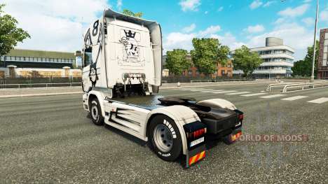 La piel Simplemente el Mejor en el tractor Scani para Euro Truck Simulator 2