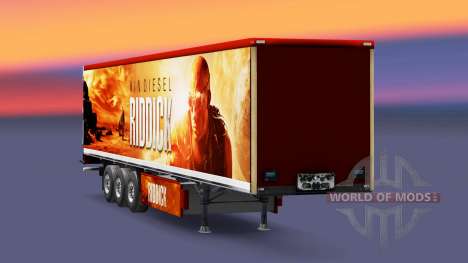 Riddick piel para remolques para Euro Truck Simulator 2