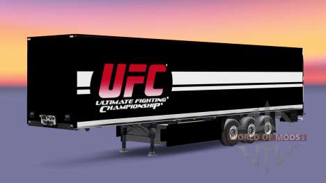 UFC piel para remolques para Euro Truck Simulator 2
