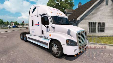 La piel de la Carga en un camión Freightliner Ca para American Truck Simulator