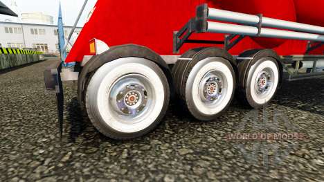 Ruedas nuevas para remolques para Euro Truck Simulator 2