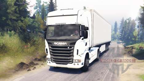 Scania R730 4x4 para Spin Tires