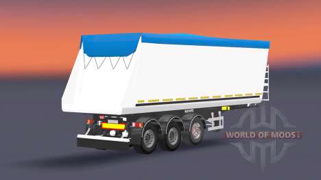 Tipper semi-remolque Schmitz Cargobull para Euro Truck Simulator 2