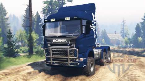 Scania R730 v2.0 para Spin Tires