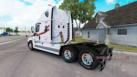 La piel METROPOLITANA de camión Freightliner Cas para American Truck Simulator