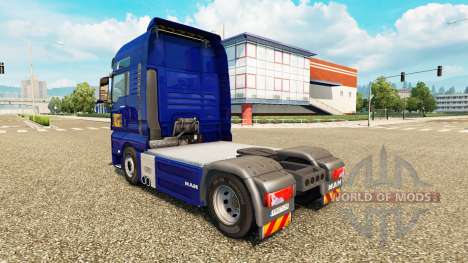 La piel Gefco para tractor HOMBRE para Euro Truck Simulator 2