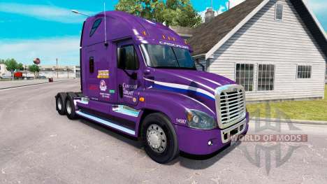 Скин Pacto de Transporte на Freightliner Cascadi para American Truck Simulator