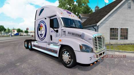 Piel Protegida de la Tierra para un camión Freig para American Truck Simulator
