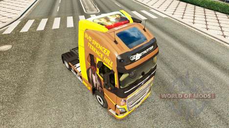Spencer Hill piel para camiones Volvo para Euro Truck Simulator 2