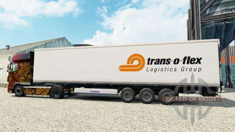 La piel de Trans-o-flex semirremolque refrigerad para Euro Truck Simulator 2