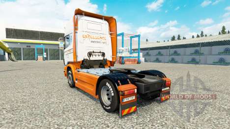 La excelencia de Transportes de la piel para Sca para Euro Truck Simulator 2