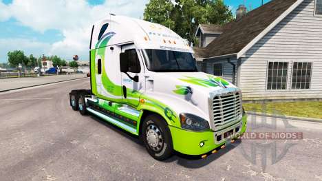 La piel HÍBRIDO tractor Freightliner Cascadia para American Truck Simulator