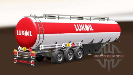 La piel Lukoil combustible semi-remolque para Euro Truck Simulator 2
