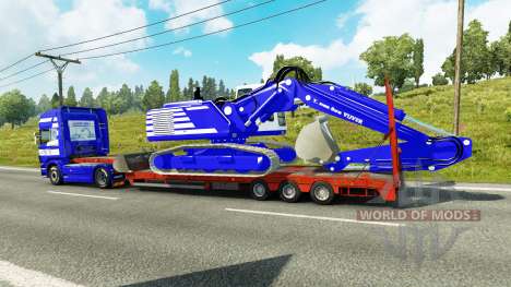La piel de T. van der Vijver a baja barrido para Euro Truck Simulator 2