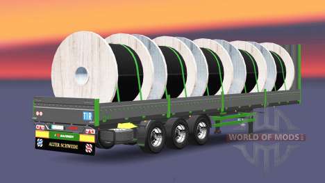 El Kögel cargo tambores de cable para Euro Truck Simulator 2