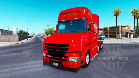 Dom Toretto de la piel para camión Scania T para American Truck Simulator
