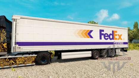 FedEx piel para remolques para Euro Truck Simulator 2