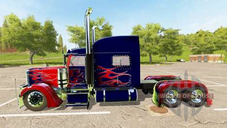 Peterbilt 388 Optimus Prime para Farming Simulator 2017