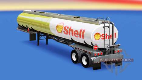 La piel de Shell para el tanque de combustible para American Truck Simulator