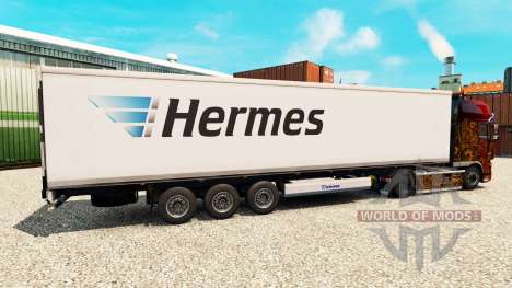 La piel de Hermes para la semi-refrigerados para Euro Truck Simulator 2