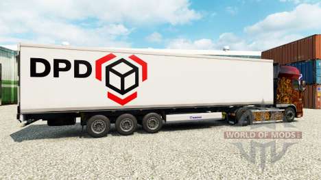 La piel DPD para la semi-refrigerados para Euro Truck Simulator 2