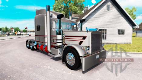 De la piel para MBH Trucking LLC camión Peterbil para American Truck Simulator