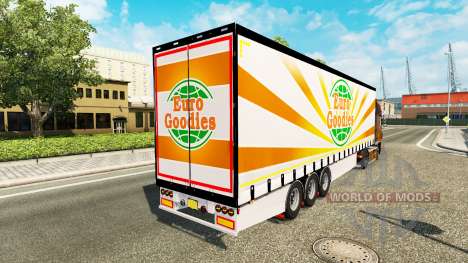 Corona de la cortina semi-remolque EuroGoodies para Euro Truck Simulator 2