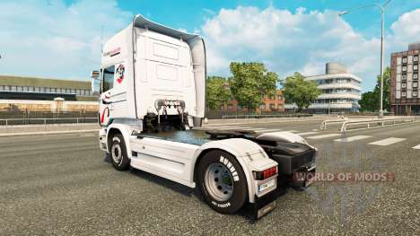 Intermarche de la piel para Scania camión para Euro Truck Simulator 2