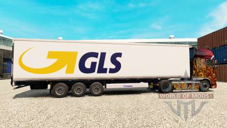 La piel GLS para semi-refrigerados para Euro Truck Simulator 2