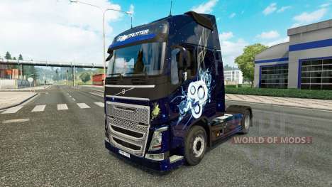 Elegante de la piel para camiones Volvo para Euro Truck Simulator 2