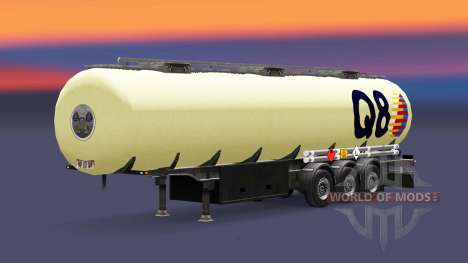 La piel P8 combustible semi-remolque para Euro Truck Simulator 2