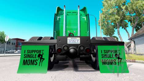 Guardabarros yo Apoyo a Madres Solteras v1.8 para American Truck Simulator