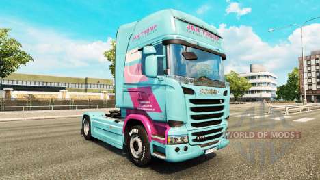 Jan Tromp piel para Scania camión para Euro Truck Simulator 2