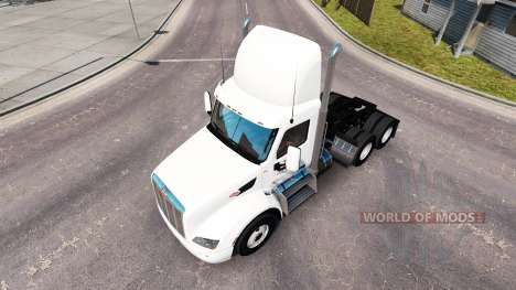 La piel Ace Bebidas en el tractor Peterbilt para American Truck Simulator