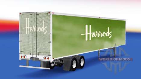 La piel de los grandes almacenes Harrods en el r para American Truck Simulator