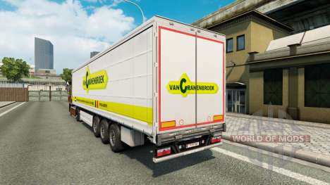 La piel Vancranenbroek para remolques para Euro Truck Simulator 2