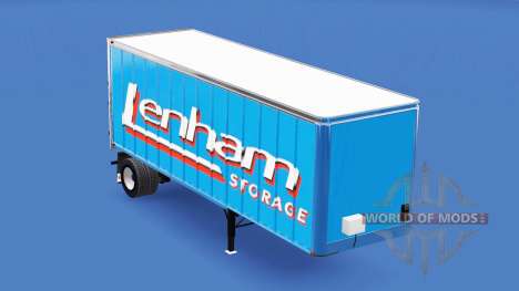 La piel Lenham en el remolque para American Truck Simulator