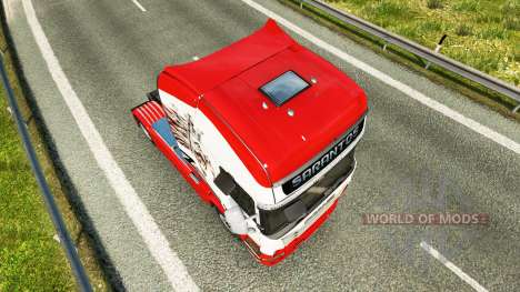 Sarantos de transporte de la piel para Scania ca para Euro Truck Simulator 2