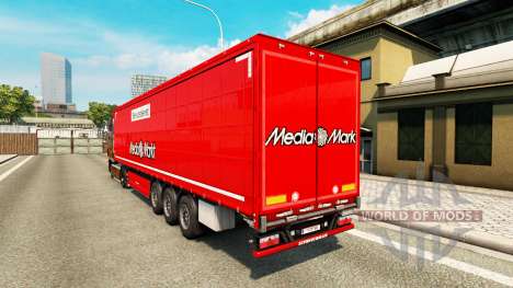 La piel de Media Markt para remolques para Euro Truck Simulator 2