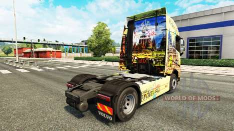 Indonesia piel para camiones Volvo para Euro Truck Simulator 2