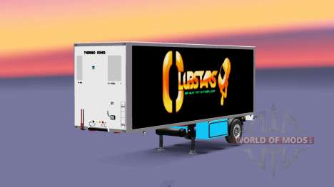 Semirremolque frigorífico Corona Corona Club de  para Euro Truck Simulator 2