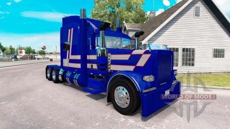 La piel Mal Hábito para el camión Peterbilt 389 para American Truck Simulator
