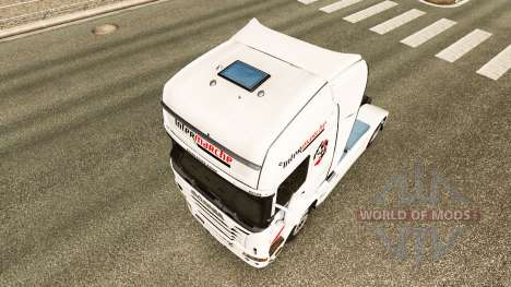 Intermarche de la piel para Scania camión para Euro Truck Simulator 2