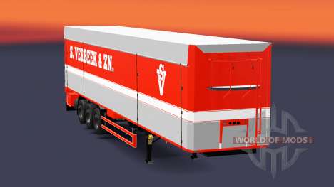 Bodex volquete semirremolque S. Verbeek y ZN. para Euro Truck Simulator 2