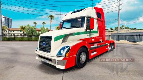 La piel De den Bosch para Volvo camión y EUROPA  para American Truck Simulator